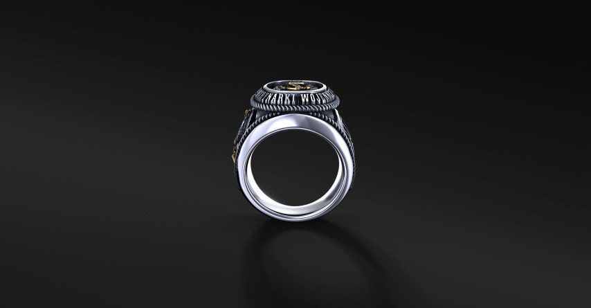 Pierścień Batalionu Dowodzenia Marynarki Wojennej | Enigma Jubiler