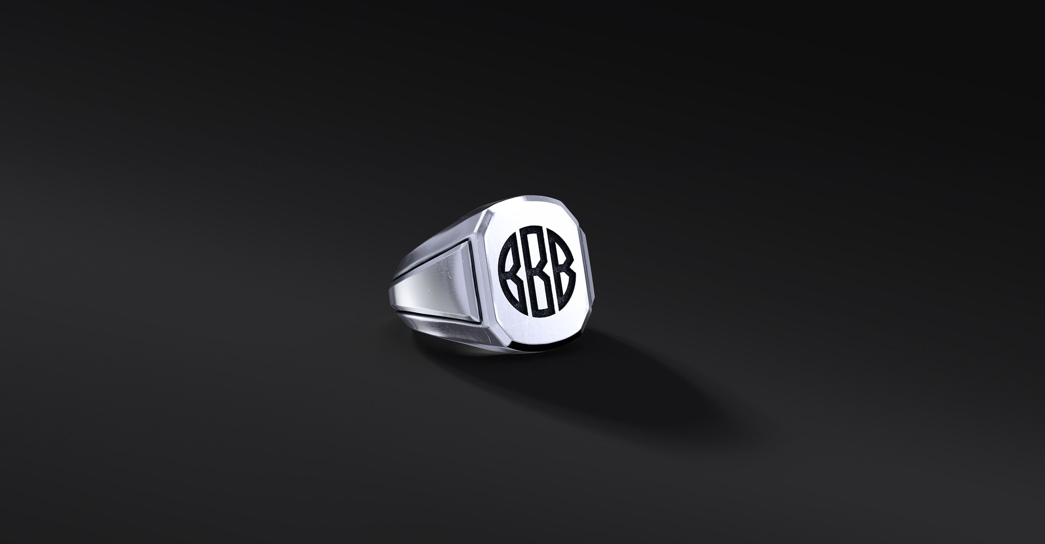 Sygnet Na Zamówienie "Monogram" | Enigma Jubiler