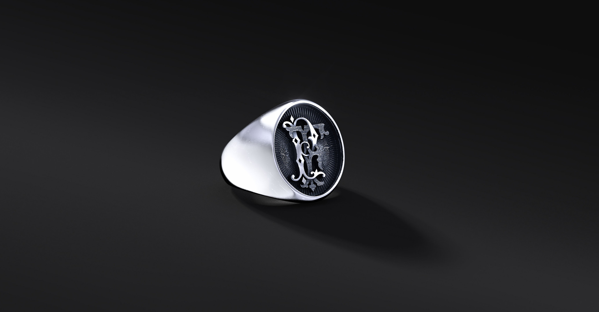 Sygnet Na Zamówienie "Monogram" | Enigma Jubiler