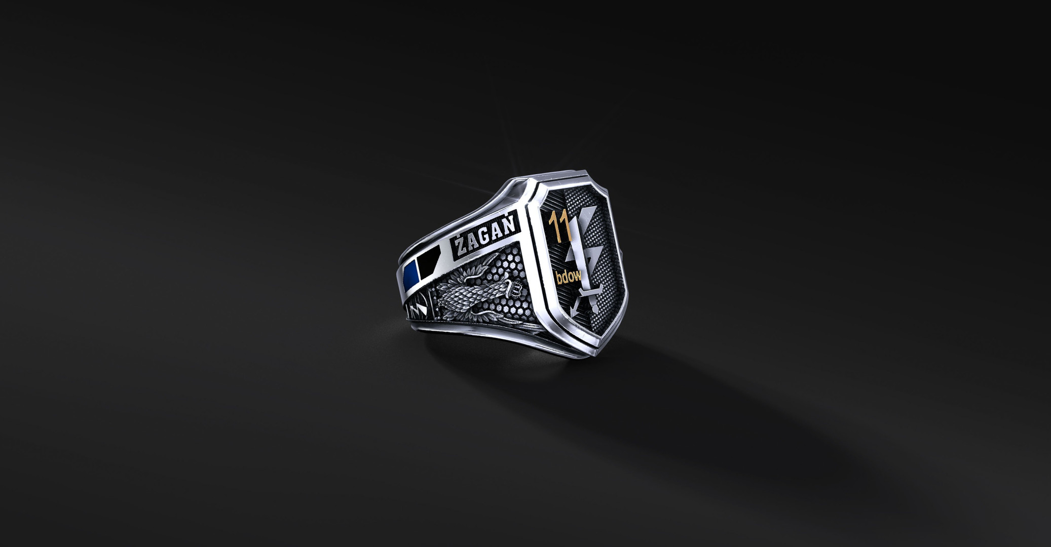 Pierścień 11 Batalionu Dowodzenia | Enigma Jubiler