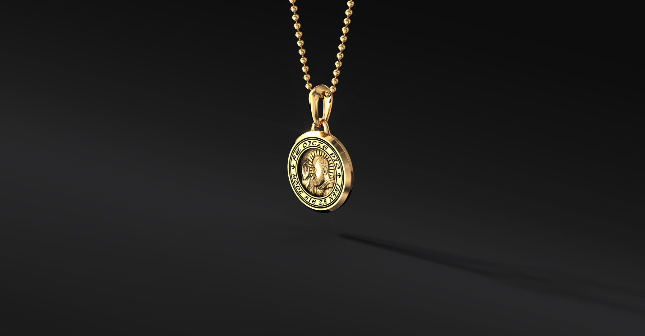 Medalik ze Św. Pio I ENIGMA Jubiler