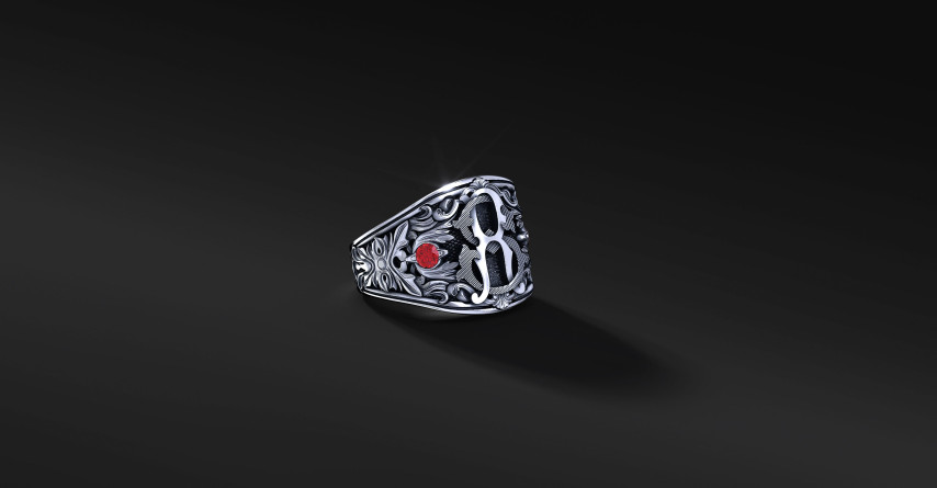 Sygnet Na Zamówienie "Monogram" | Enigma Jubiler