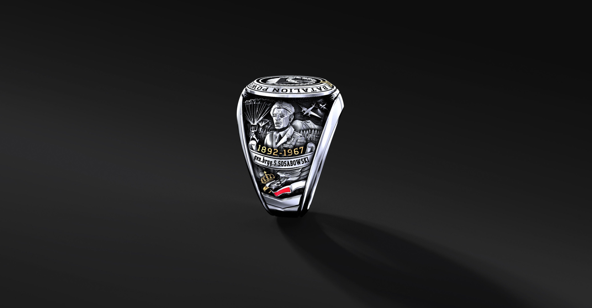 Pierścień 16 Batalionu Powietrznodesantowego  | Enigma Jubiler