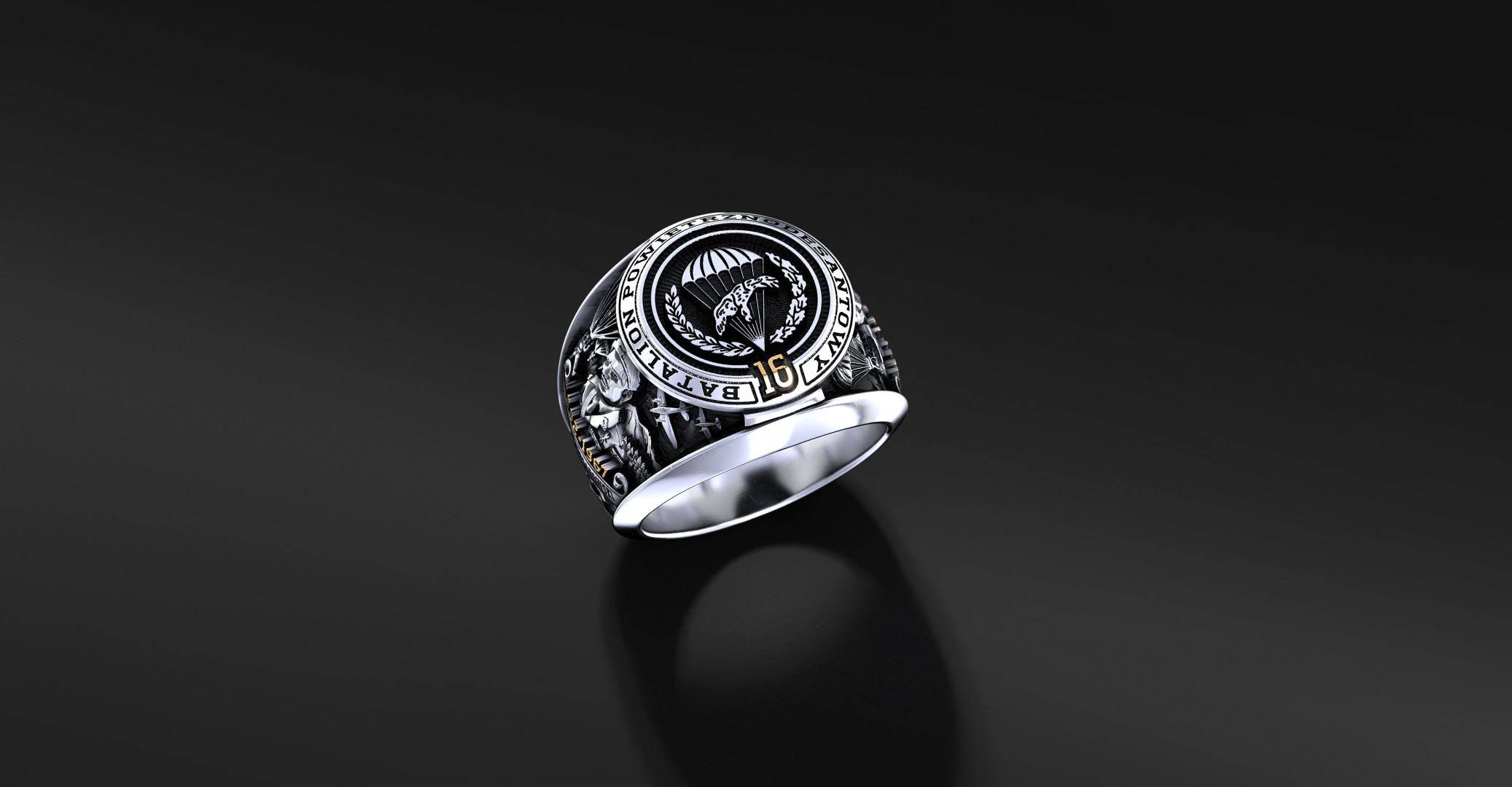 Pierścień 16 Batalionu Powietrznodesantowego  | Enigma Jubiler