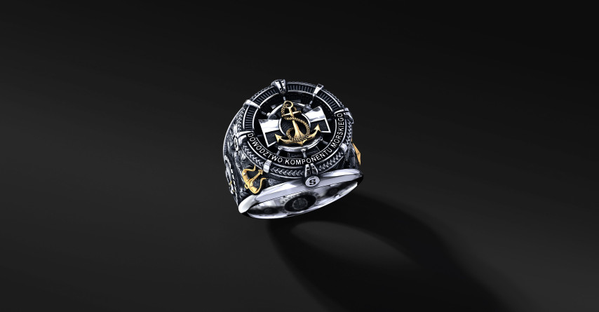 Pierścień Dowództwa Komponentu Morskiego  | Enigma Jubiler