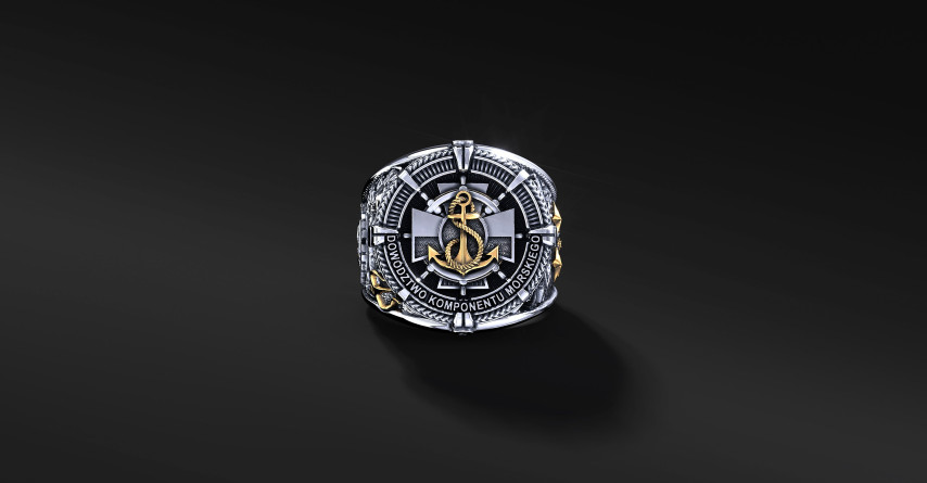 Pierścień Dowództwa Komponentu Morskiego  | Enigma Jubiler