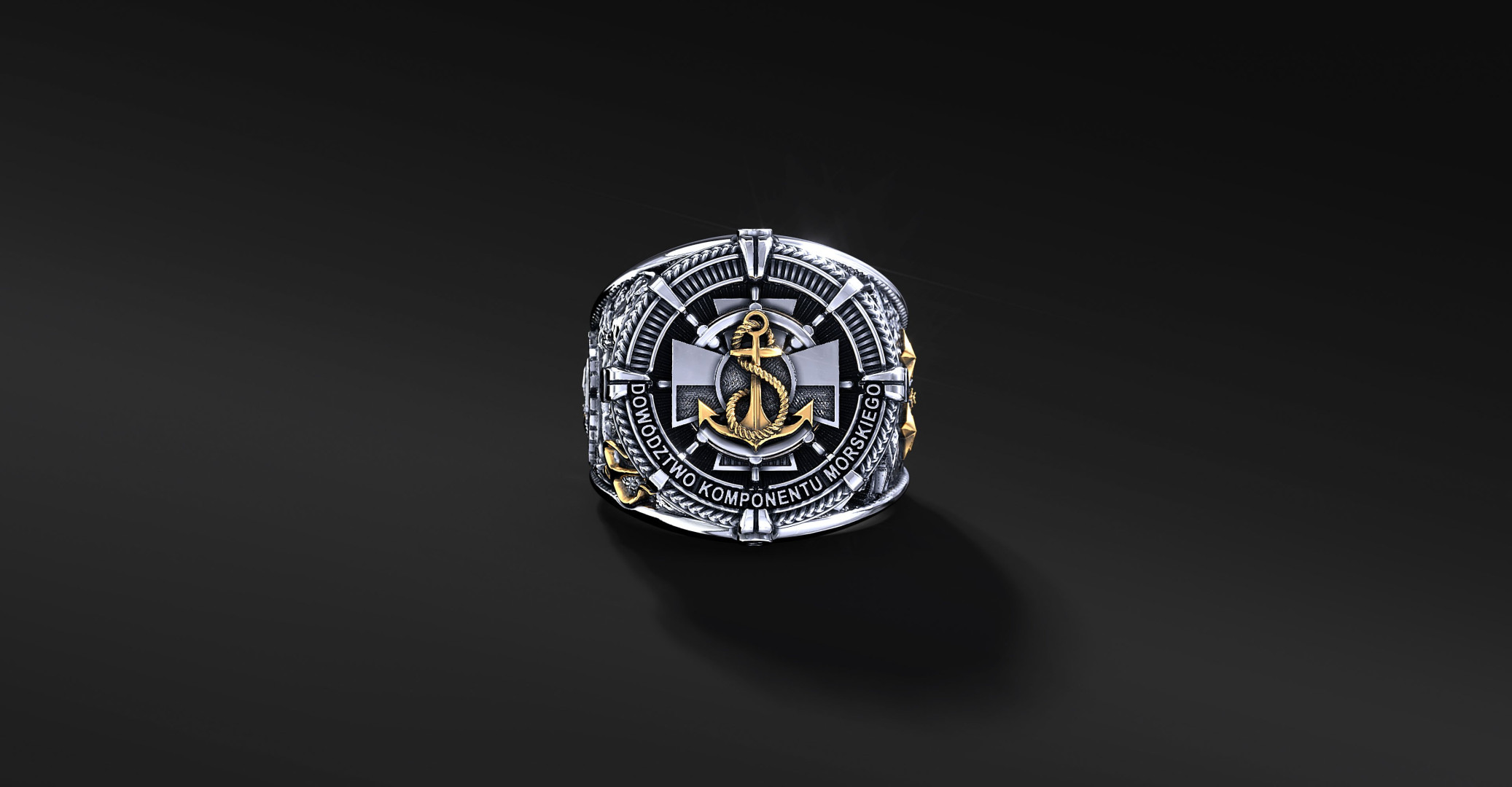 Pierścień Dowództwa Komponentu Morskiego  | Enigma Jubiler