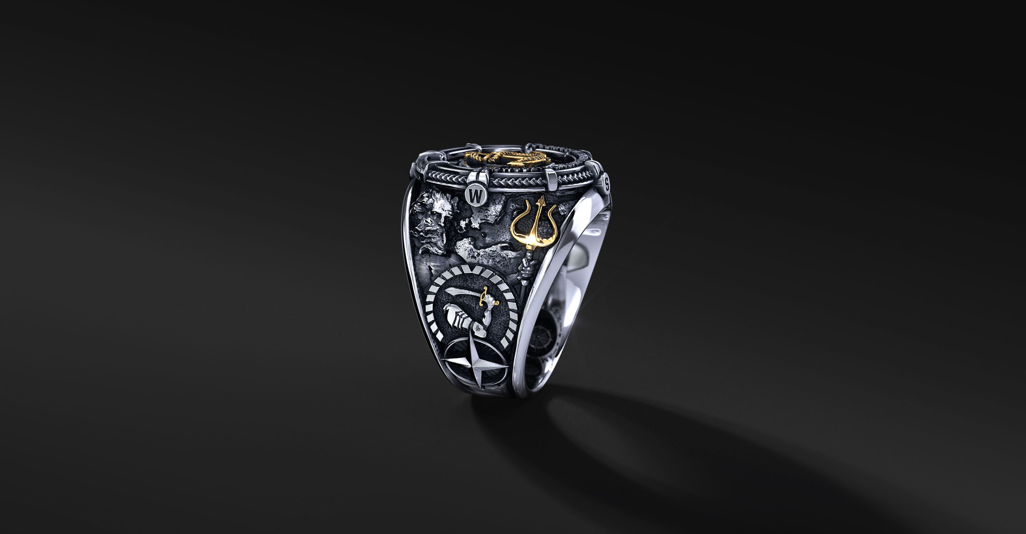 Pierścień Dowództwa Komponentu Morskiego  | Enigma Jubiler