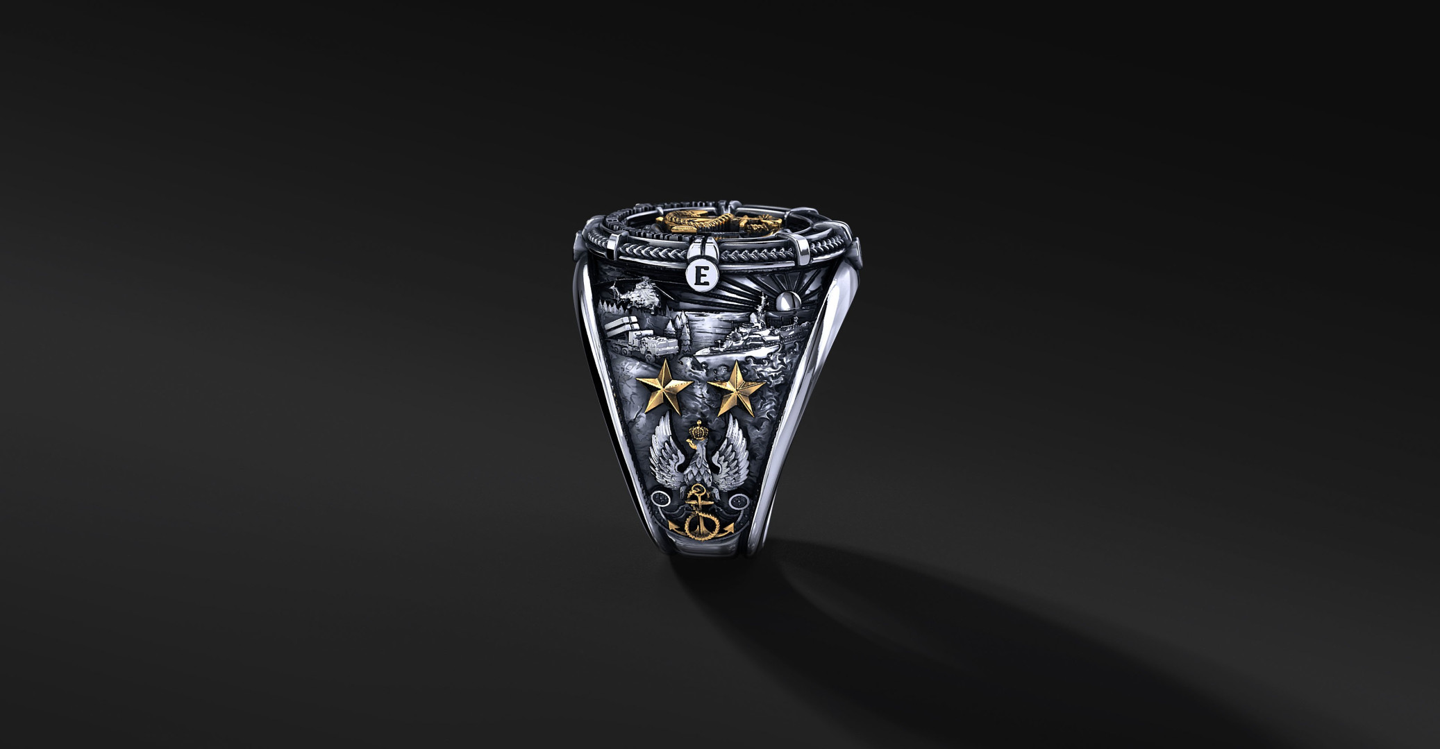 Pierścień Dowództwa Komponentu Morskiego  | Enigma Jubiler