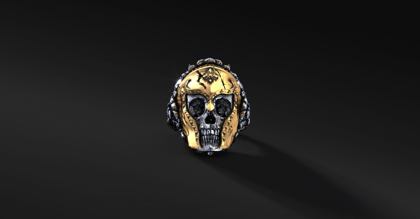 Sygnet "Spartan Skull Crust"