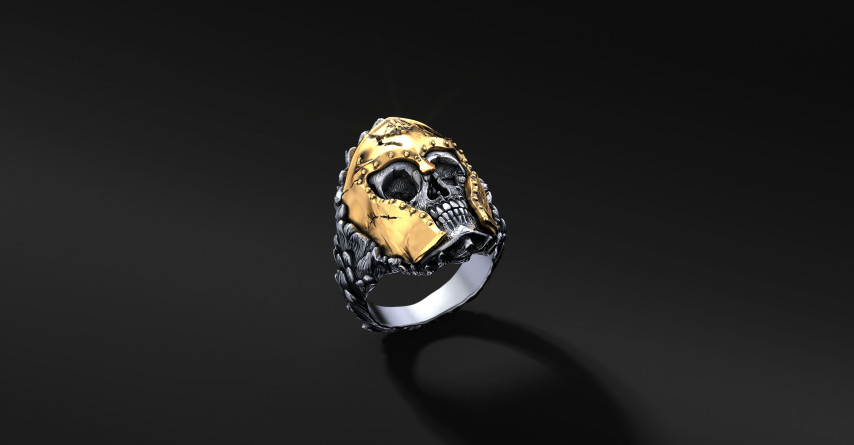 Sygnet "Spartan Skull Crust"