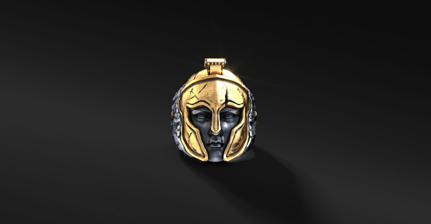 Sygnet "Spartan Warrior" | Enigma Jubiler