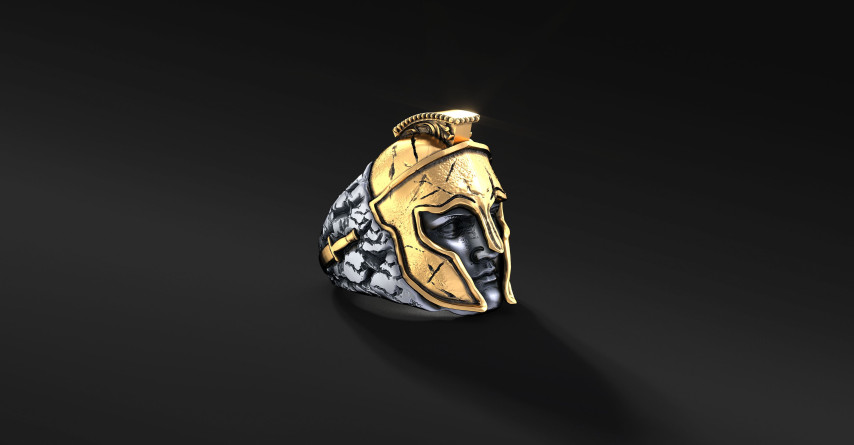 Sygnet "Spartan Warrior" | Enigma Jubiler