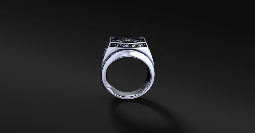 Pierścień 10 Warszawskiego Pułku Samochodowego  | Enigma Jubiler