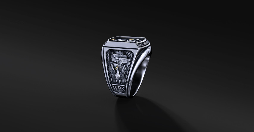 Pierścień 10 Warszawskiego Pułku Samochodowego  | Enigma Jubiler