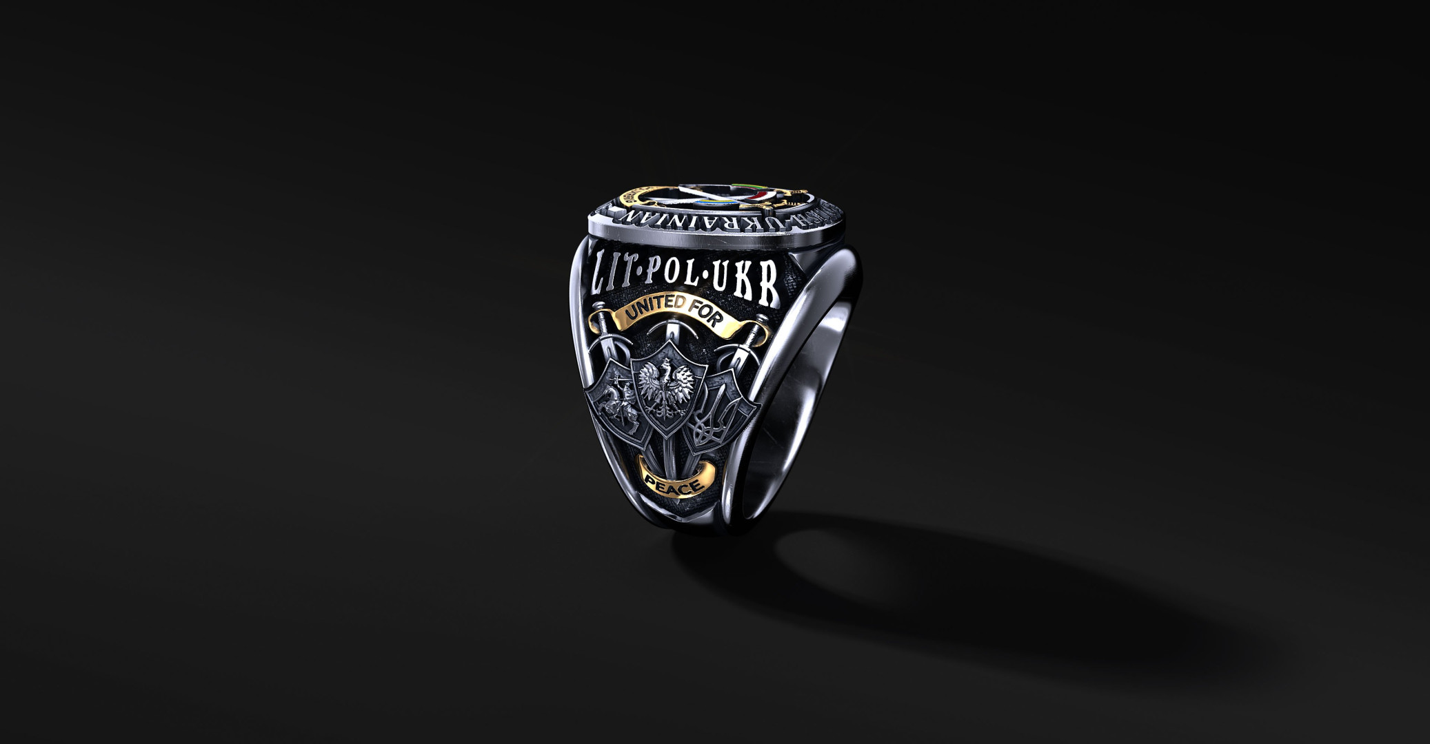 Pierścień Litewsko Polsko Ukraińskiej Brygady | Enigma Jubiler