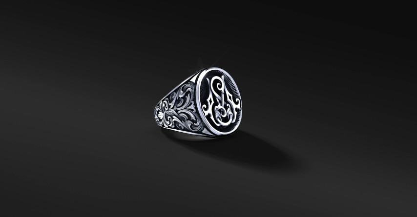 Sygnet Na Zamówienie "Monogram" | Enigma Jubiler