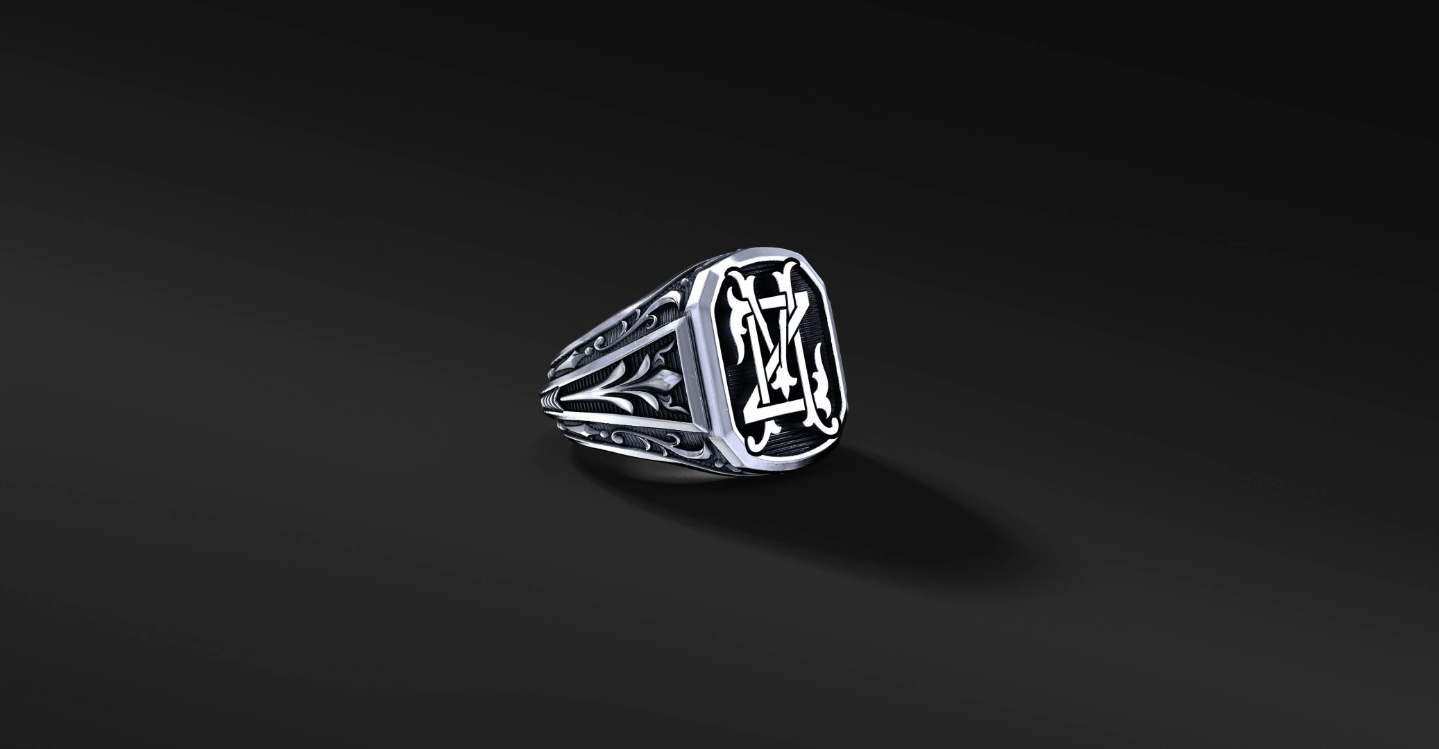 Sygnet Na Zamówienie "Monogram" | Enigma Jubiler