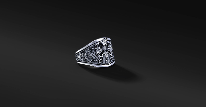 Sygnet Rodowy z Herbem na zamówienie | Enigma Jubiler