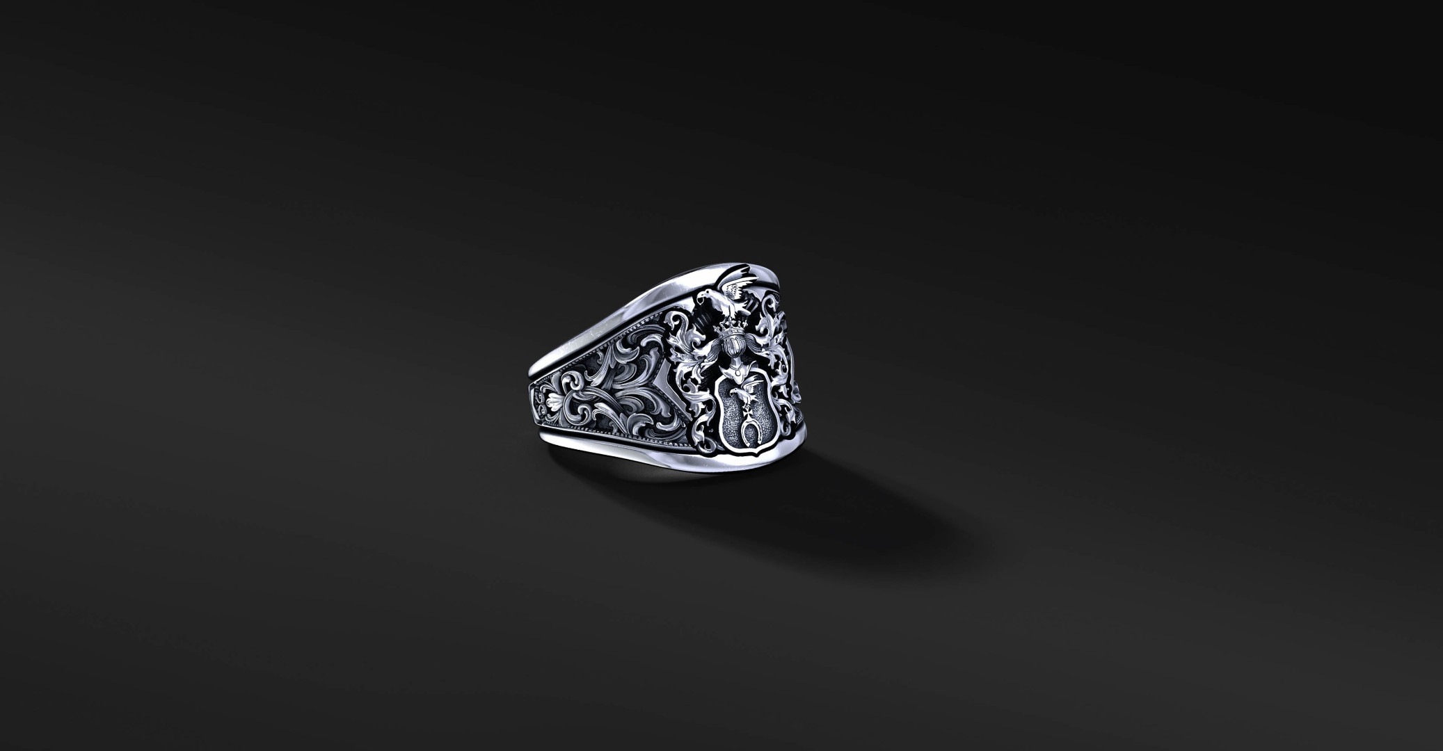 Sygnet Rodowy z Herbem na zamówienie | Enigma Jubiler