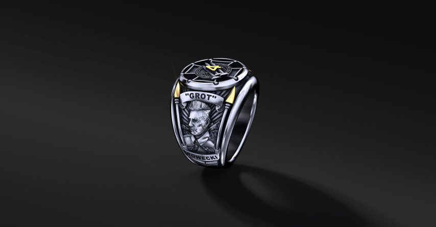 Pierścień 4 Zielonogórskiego Pułku Przeciwlotniczego | Enigma Jubiler