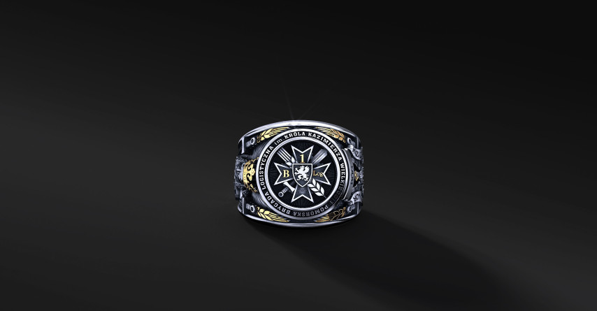 Pierścień 1 Brygady Logistycznej | Enigma Jubiler Pierścień 1 Brygady Logistycznej | Enigma Jubiler