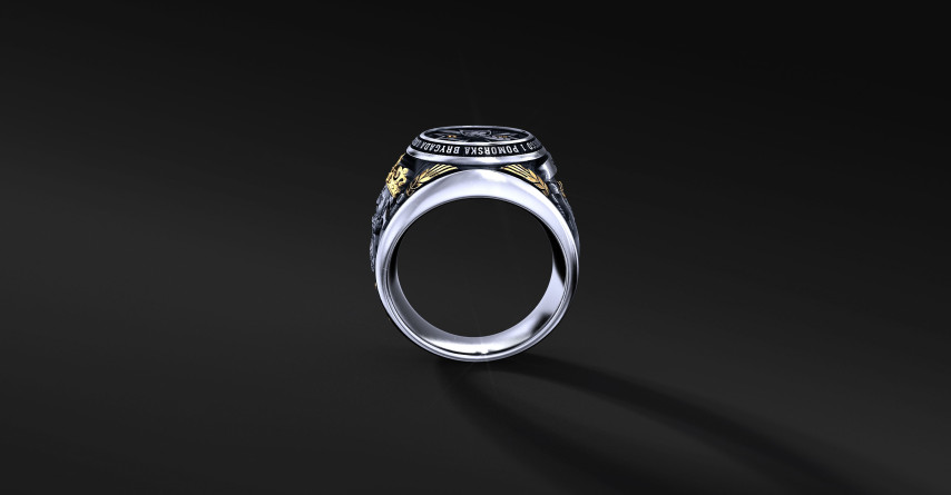 Pierścień 1 Brygady Logistycznej | Enigma Jubiler Pierścień 1 Brygady Logistycznej | Enigma Jubiler