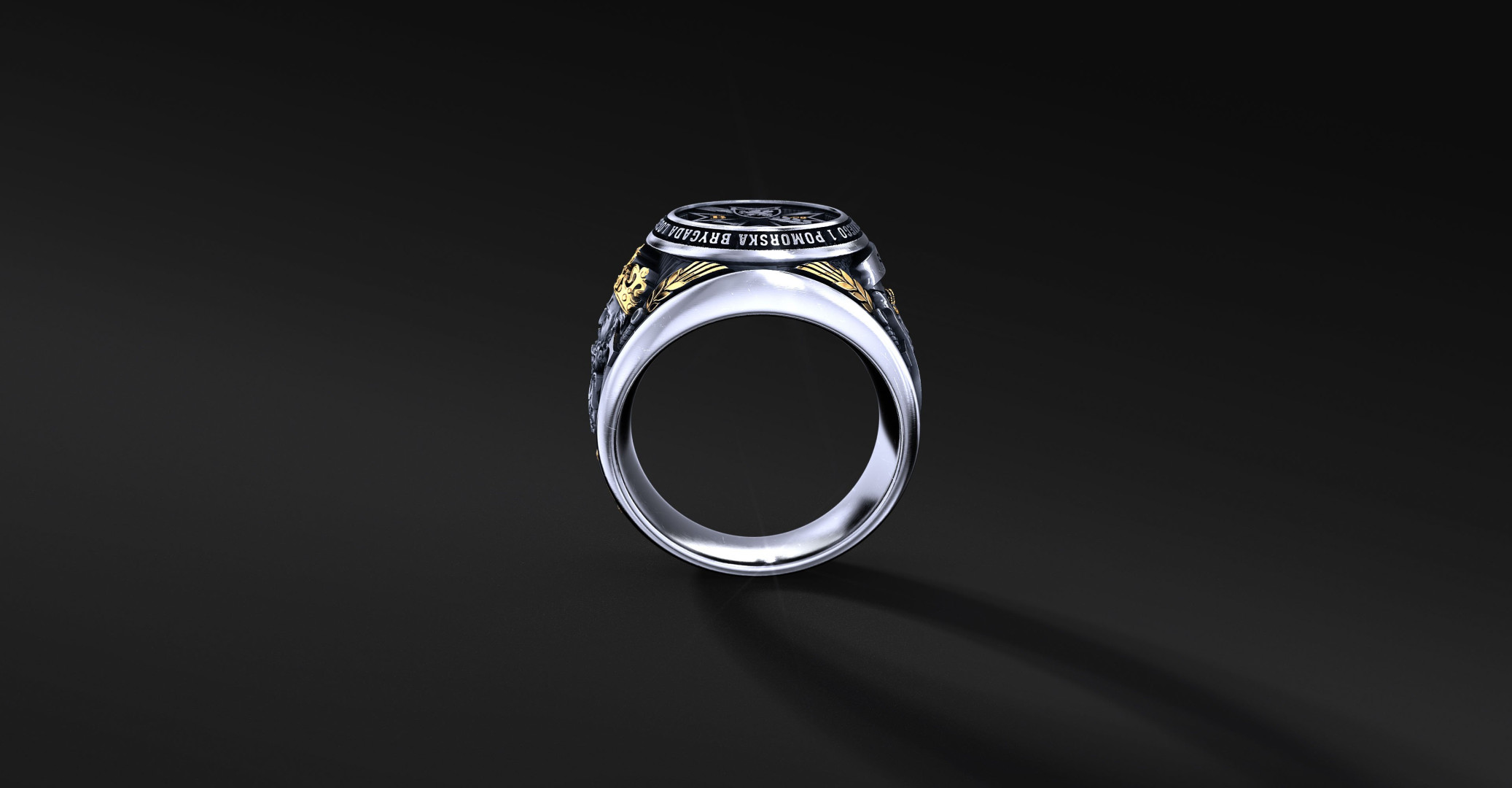 Pierścień 1 Brygady Logistycznej | Enigma Jubiler Pierścień 1 Brygady Logistycznej | Enigma Jubiler