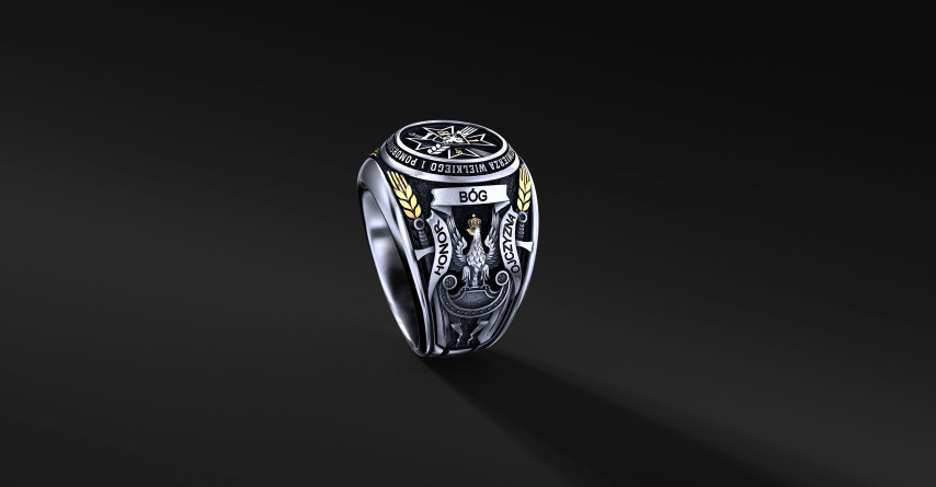 Pierścień 1 Brygady Logistycznej | Enigma Jubiler Pierścień 1 Brygady Logistycznej | Enigma Jubiler