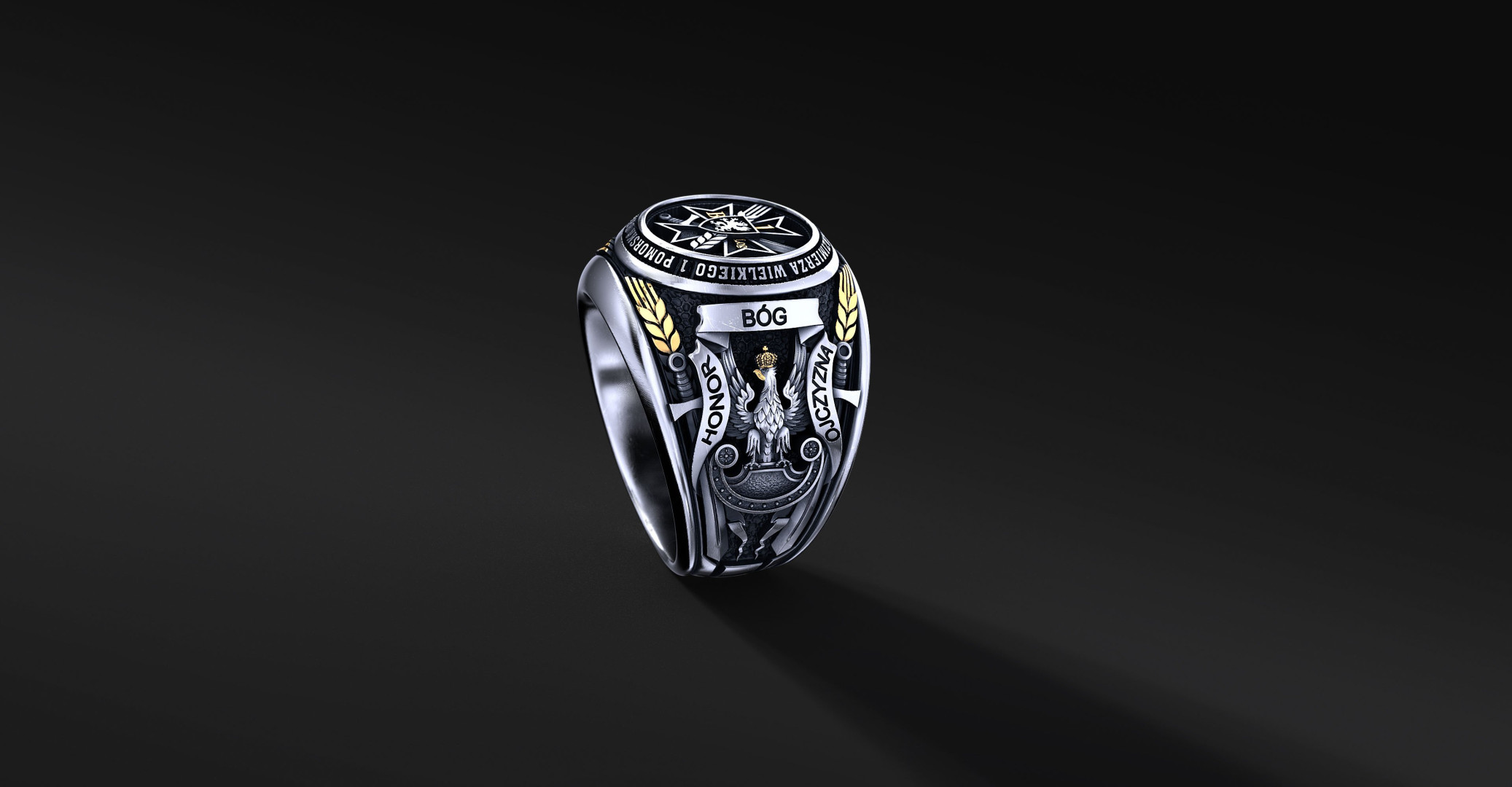 Pierścień 1 Brygady Logistycznej | Enigma Jubiler Pierścień 1 Brygady Logistycznej | Enigma Jubiler