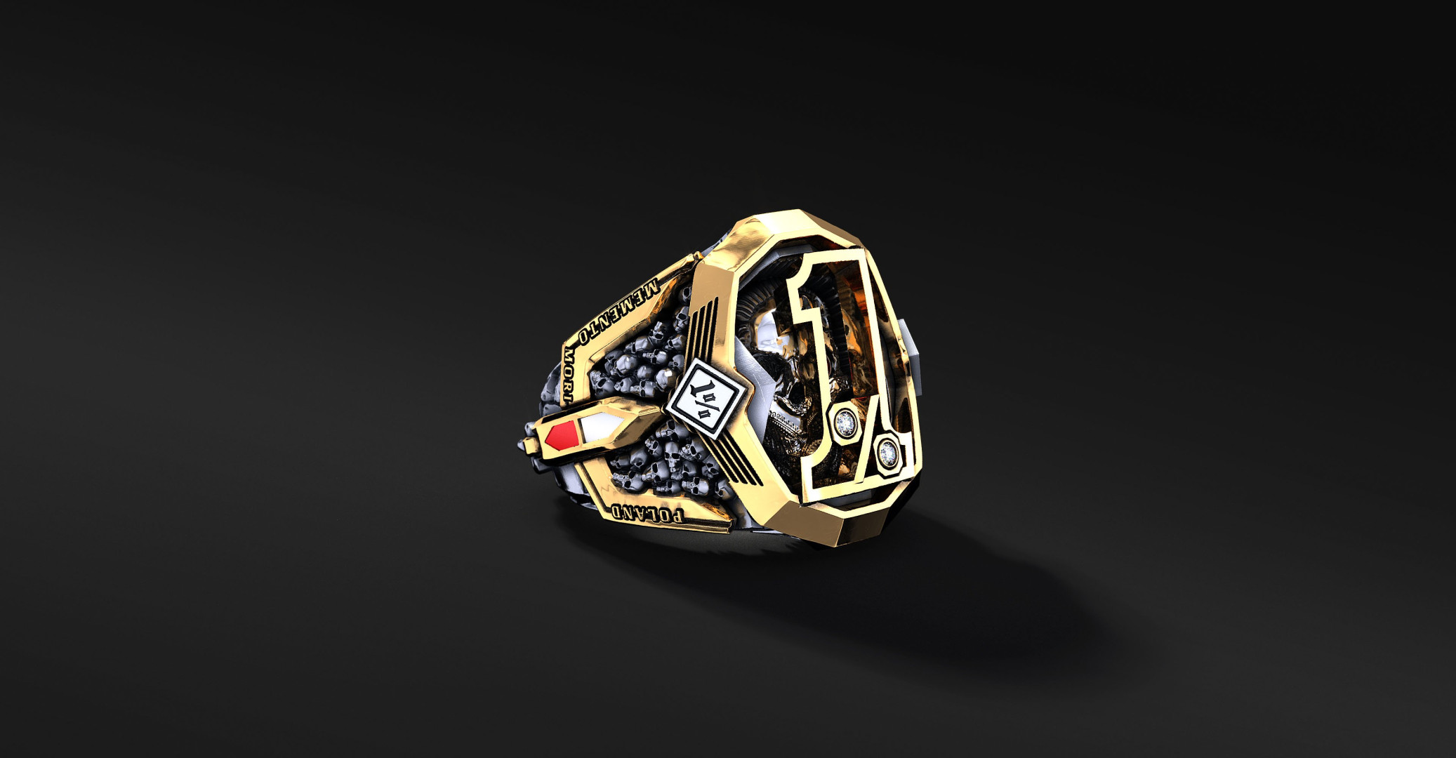 Sygnet Na Zamówienie "Champions" | Enigma Jubiler Sygnet Na Zamówienie "Champions" | Enigma Jubiler