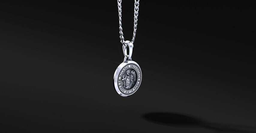 Medalik z Archaniołem Michałem I ENIGMA Jubiler Medalik z Archaniołem Michałem I ENIGMA Jubiler