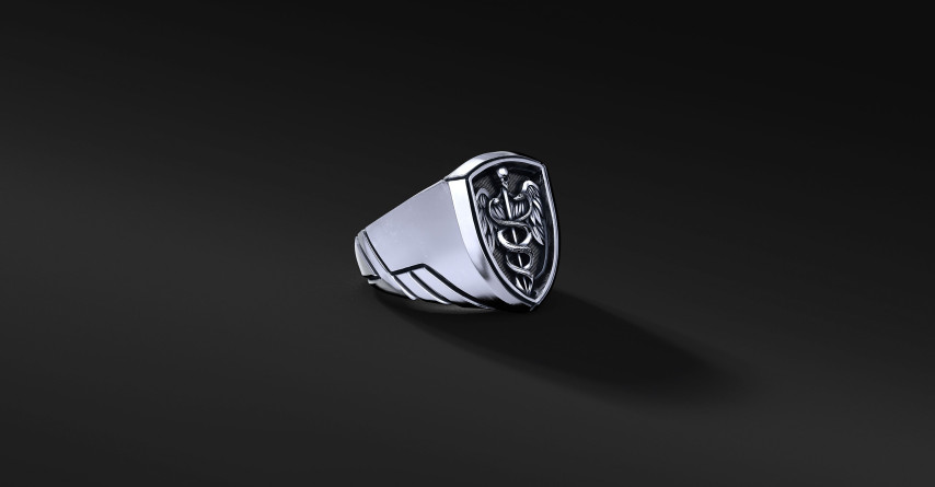 IRON FALCON - sygnet od Enigma Jubiler, symbol siły i nowoczesności