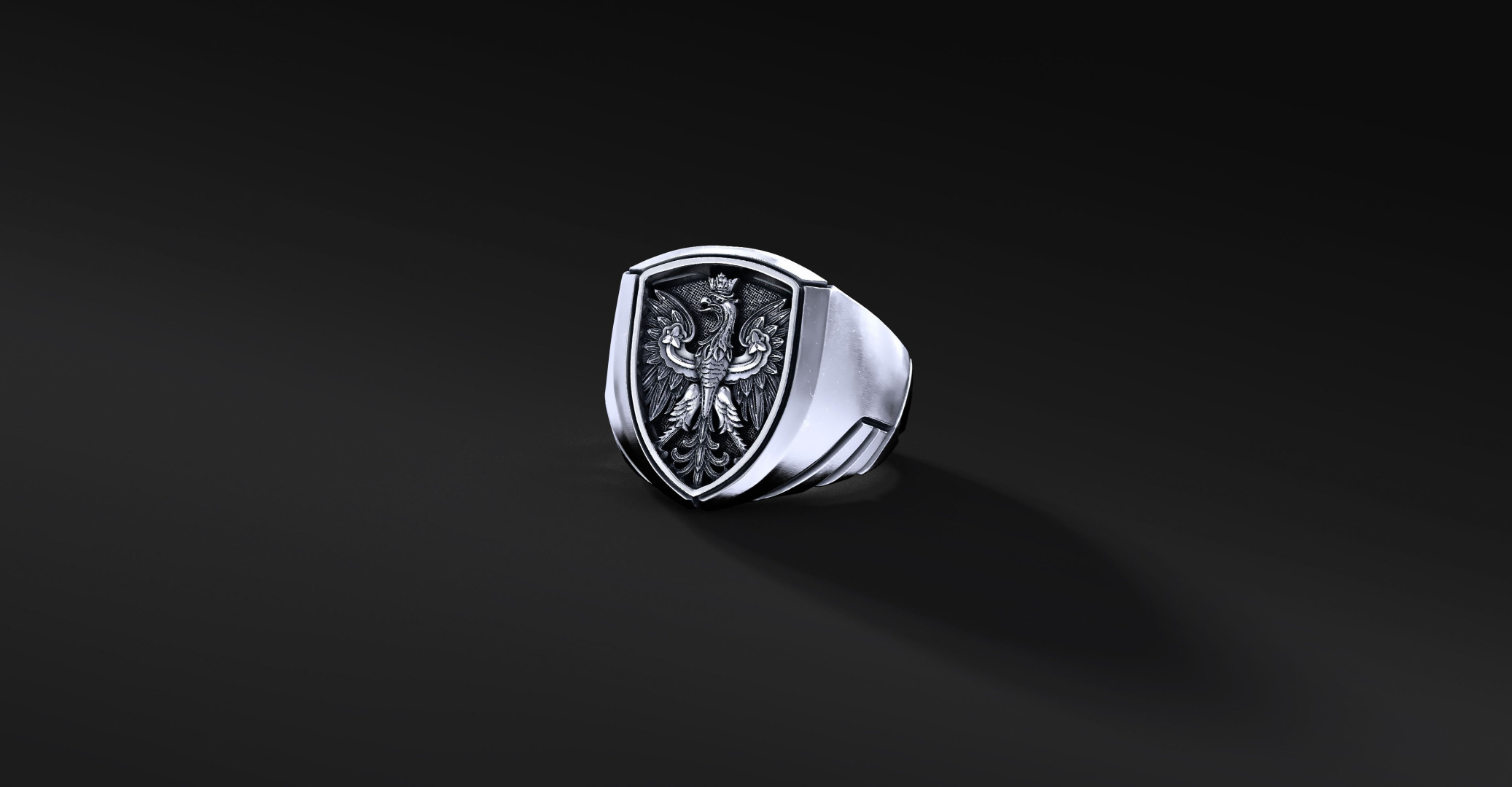 IRON FALCON - sygnet od Enigma Jubiler, symbol siły i nowoczesności