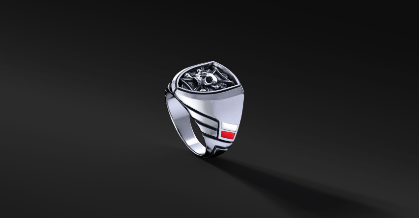 IRON FALCON - sygnet od Enigma Jubiler, symbol siły i nowoczesności