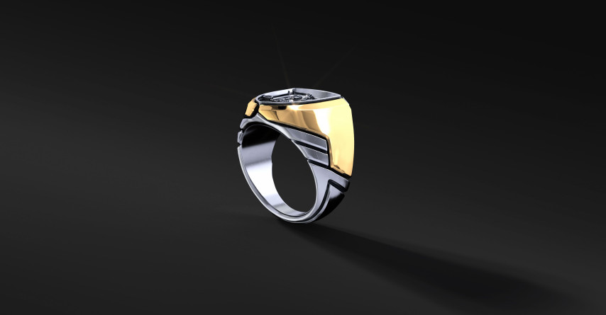 IRON FALCON - sygnet od Enigma Jubiler, symbol siły i nowoczesności