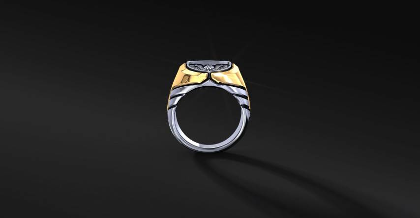 IRON FALCON - sygnet od Enigma Jubiler, symbol siły i nowoczesności