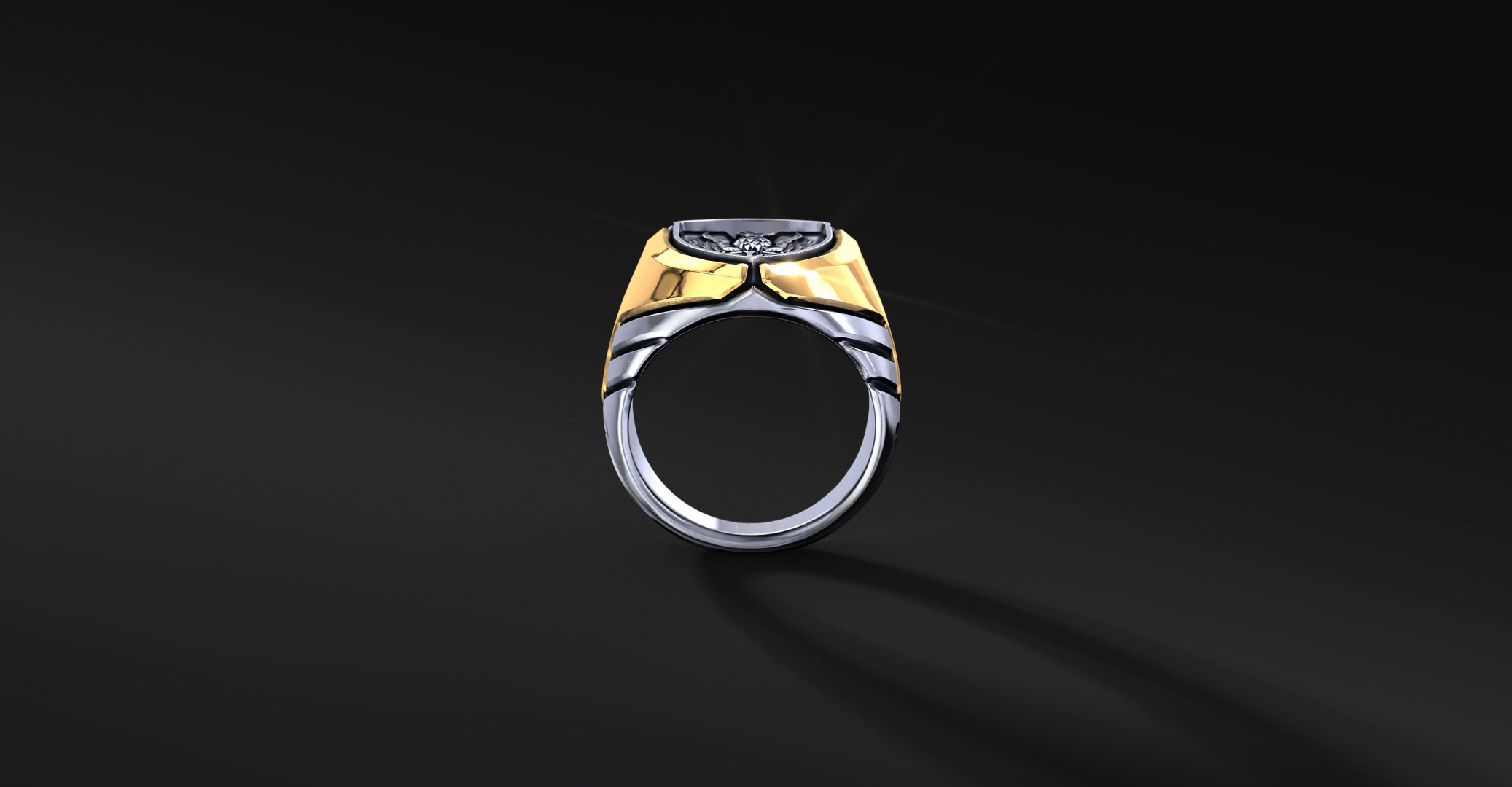 IRON FALCON - sygnet od Enigma Jubiler, symbol siły i nowoczesności