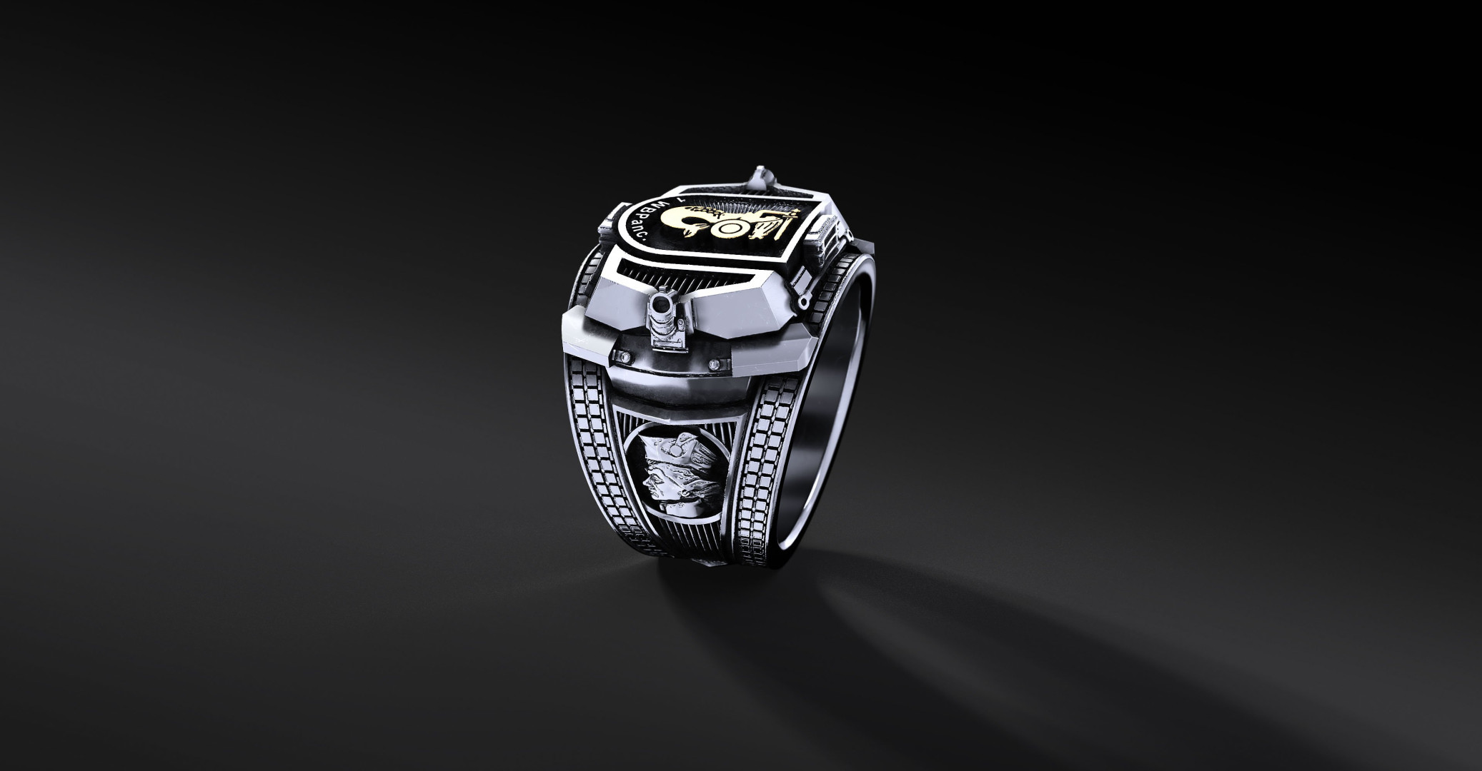 Pierścień 1 Warszawskiej Brygady Pancernej | Enigma Jubiler