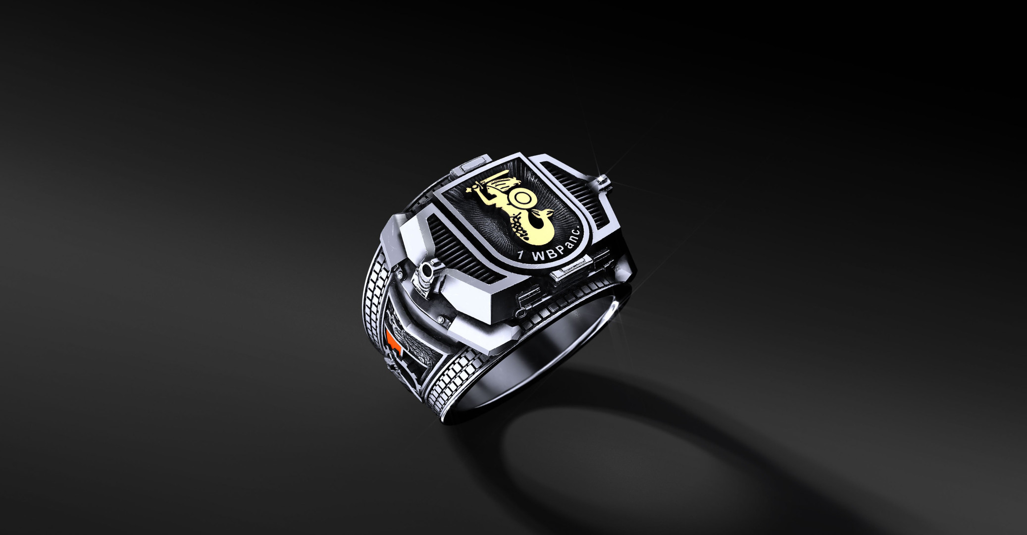 Pierścień 1 Warszawskiej Brygady Pancernej | Enigma Jubiler