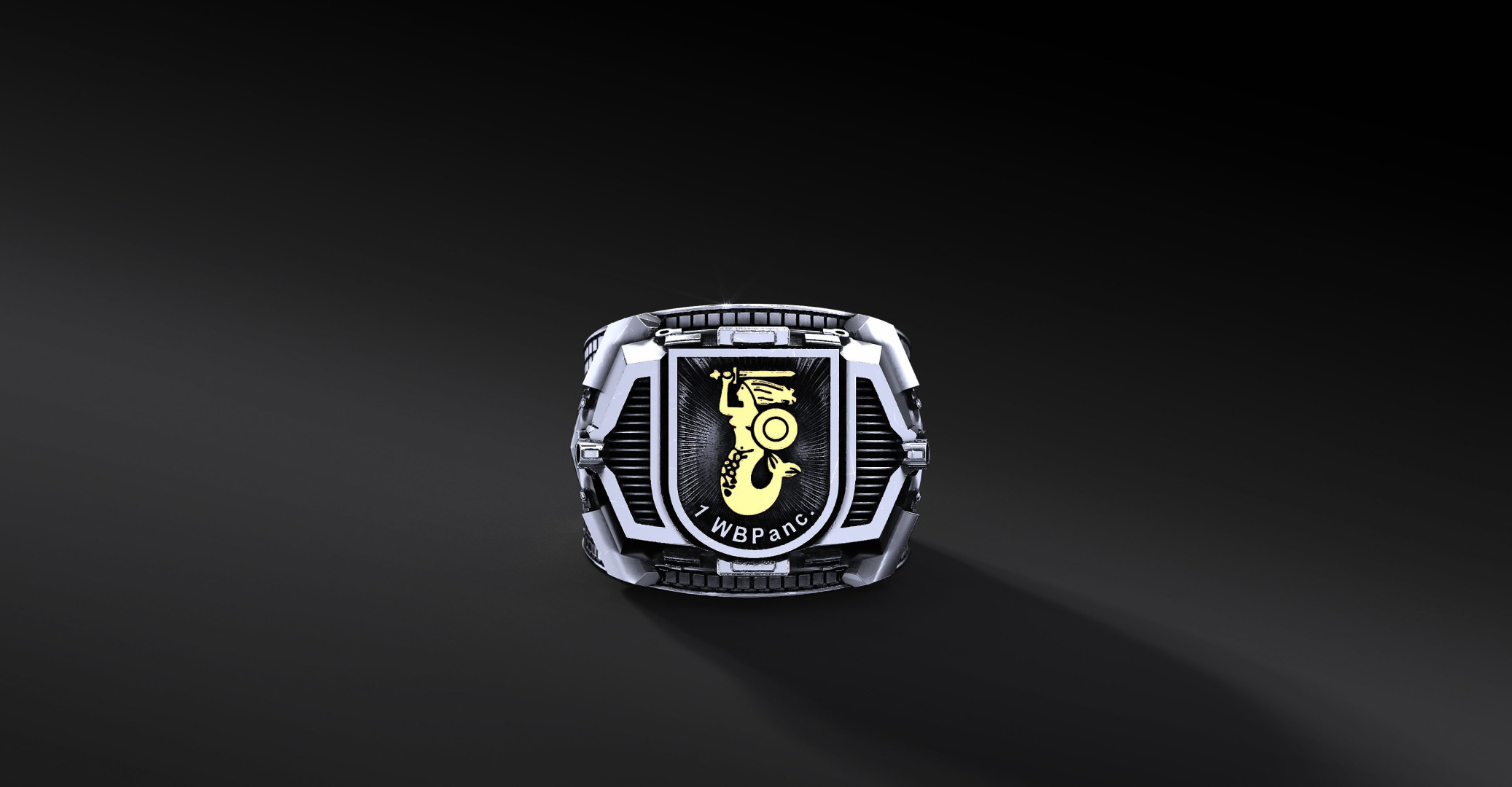 Pierścień 1 Warszawskiej Brygady Pancernej | Enigma Jubiler