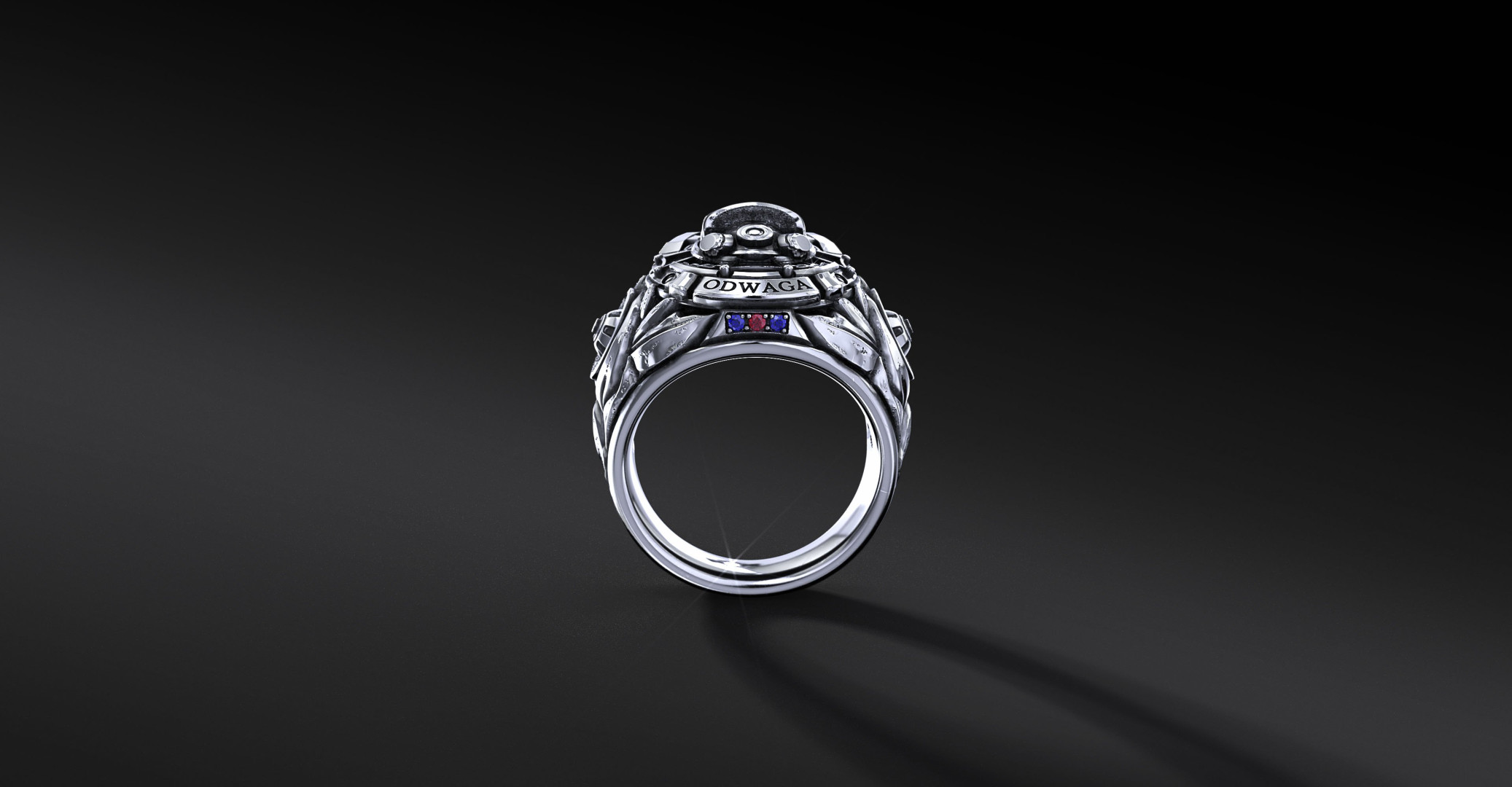 Sygnet Strażacki "VALOR" Ag925 I ENIGMA Jubiler Sygnet Strażacki "VALOR" Ag925 I ENIGMA Jubiler