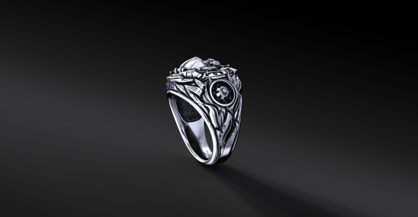 Sygnet Strażacki "VALOR" Ag925 I ENIGMA Jubiler Sygnet Strażacki "VALOR" Ag925 I ENIGMA Jubiler