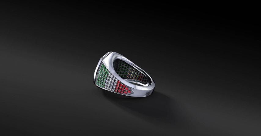 Sygnet WKS "Pave" Ag925 I ENIGMA Jubiler Sygnet WKS "Pave" Ag925 I ENIGMA Jubiler