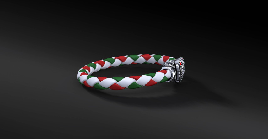 Bransoleta WKS Interlock Color Srebro 925 | Enigma Jubiler Bransoleta WKS Interlock Color Srebro 925 | Enigma Jubiler