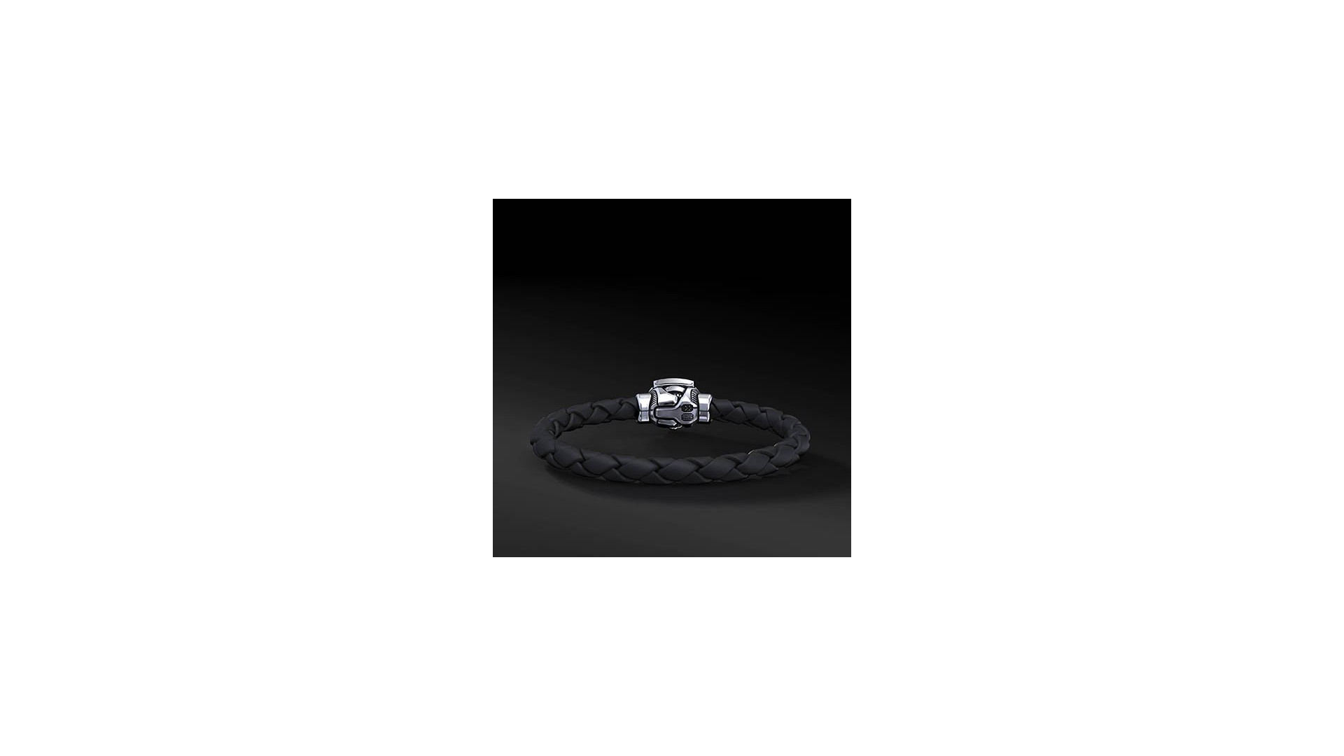 Bransoleta WKS Interlock Black Srebro 925 | Enigma Jubiler Bransoleta WKS Interlock Black Srebro 925 | Enigma Jubiler