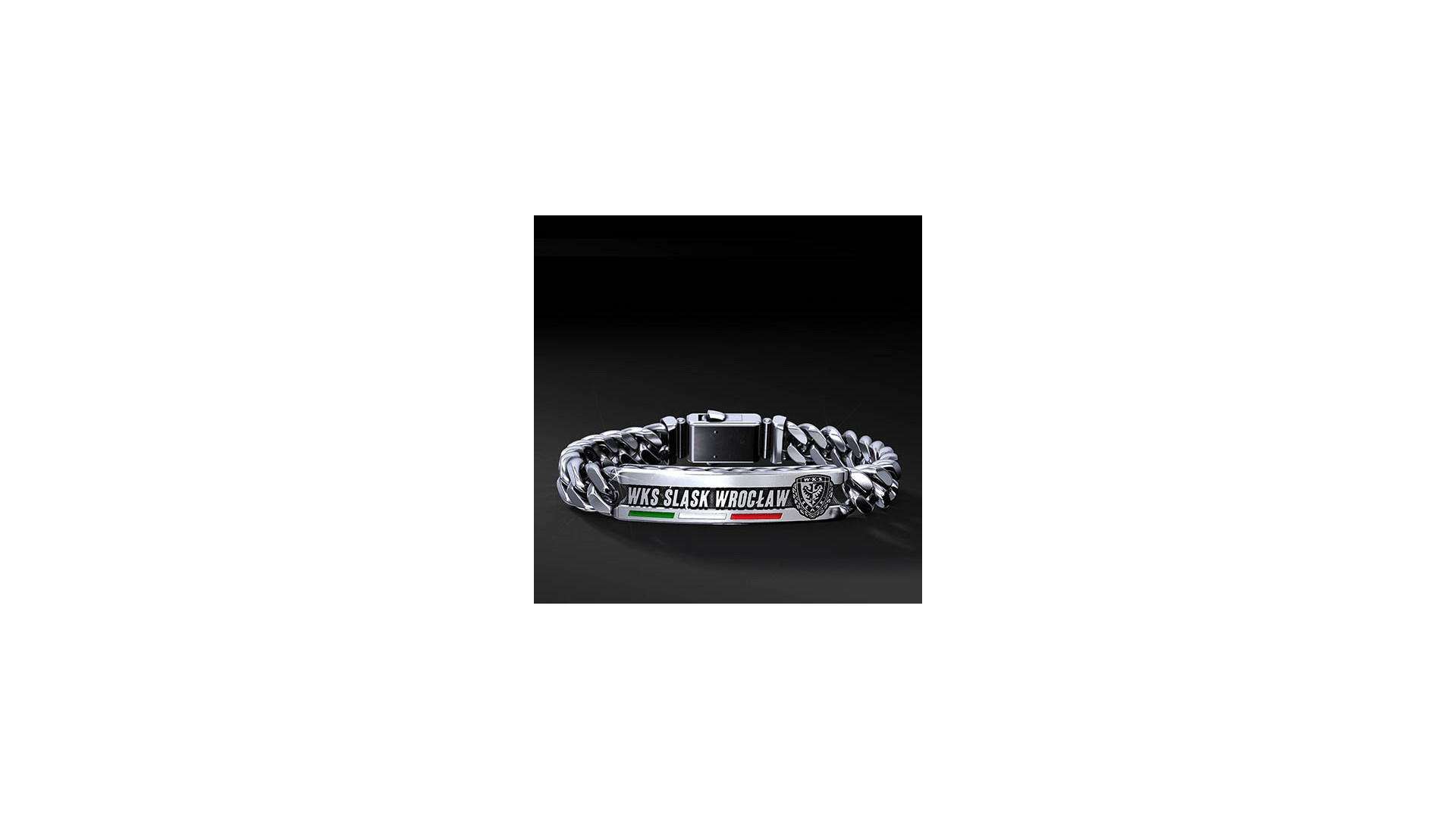 Bransoleta WKS ID Tag 10 mm Srebro 925 | Enigma Jubiler
