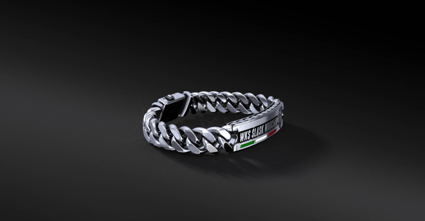 Bransoleta WKS ID Tag 10 mm Srebro 925 | Enigma Jubiler