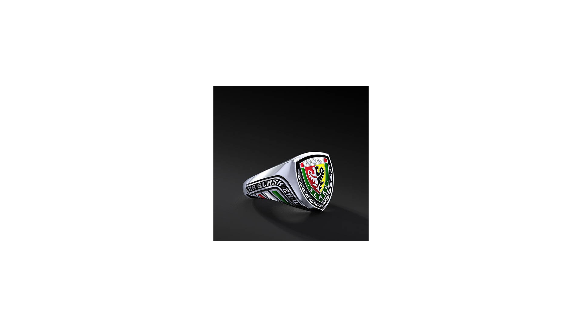 Sygnet WKS Iron Color Srebro 925 | Enigma Jubiler Sygnet WKS Iron Color Srebro 925 | Enigma Jubiler
