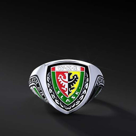 Sygnet WKS Iron Color Srebro 925 | Enigma Jubiler